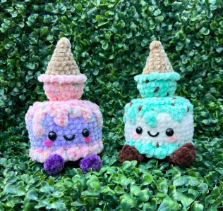 Ice Cream Cake Buddy Pattern