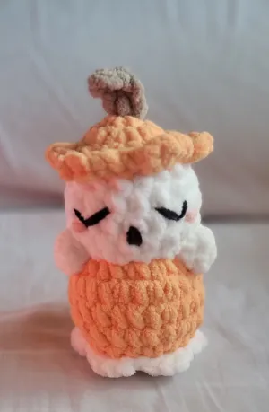 No-Sew Pumpkin Ghost