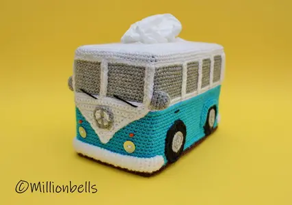 Tissue Box Cover Camper Van