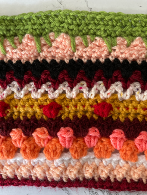 FREE Happy Scrappy CAL Weeks 119: Crochet pattern | Ribblr
