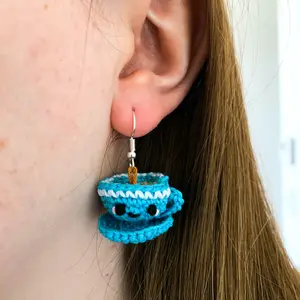 Sippie the Teacup Earrings