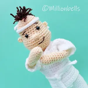 Amigurumi Taekwondo Doll Martial Arts