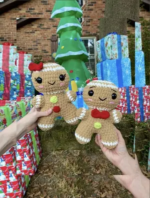 Chunky Gingerbread Friends