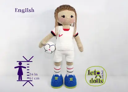 Tobin Extra Large Crochet Doll