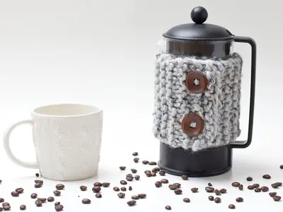 French Press Wrap Warmer