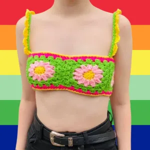 TUBE FESTIVAL CROCHET TOP