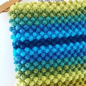 BOBBLE CROCHET BLANKET