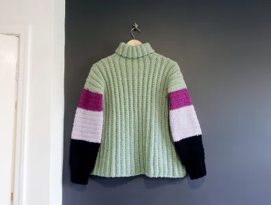 Sage Roll-neck Sweater