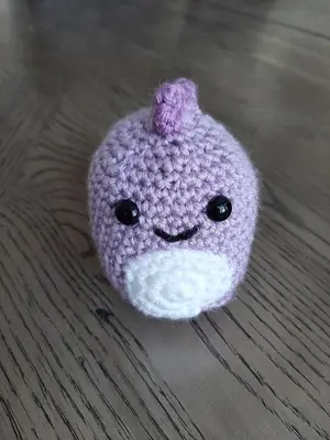 Happy Dino Squishmallow Crochet Pattern