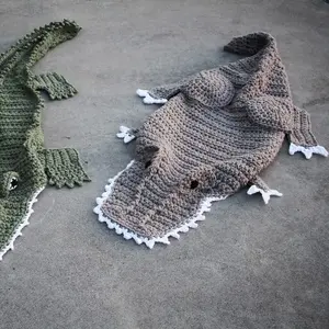 Bulky & Quick T Rex Blanket