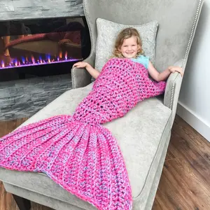 Bulky & Quick Mermaid Blanket