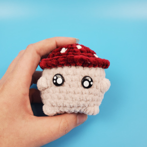 FREE Emotional Support Mushroom: Crochet pattern