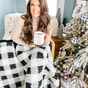 Chunky Buffalo Plaid Throw