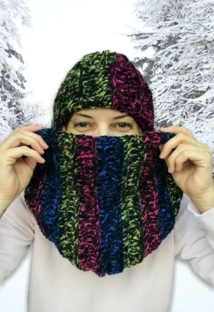 Chunky Hat and Cowl