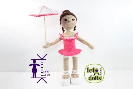 Uma Medium Crochet Doll