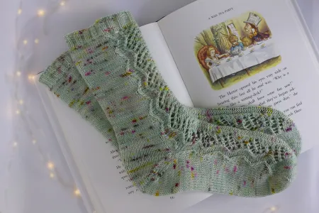 Loom Knit ePattern: Corset Socks