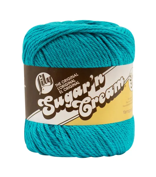 Lily Sugar'n Cream Yarn, Seabreeze