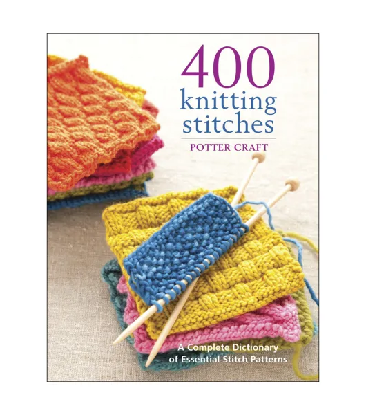 Potter Craft Books 400 Knitting Stitches by Joann