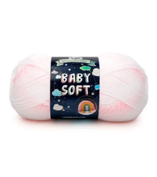 Lion Brand Baby Soft Yarn - Parfait Print