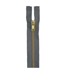 Coats & Clark Heavyweight Metal Separating Zipper 22