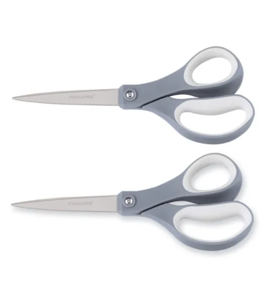 Fiskars Scissors Performance Softgrip Titanium Scissors 8 2/Pk -  020335047204