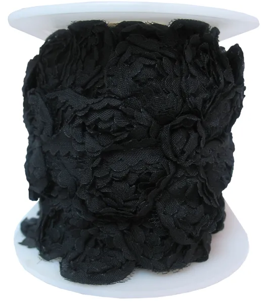 Offray Velvet Ribbon 3/8 Black