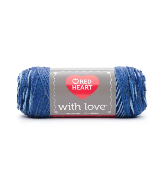 Red Heart with Love Yarn Review - Amanda Crochets