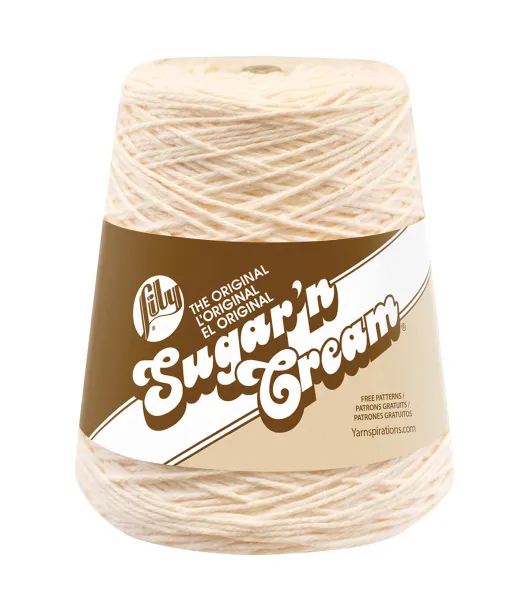 Lily Sugar'n Cream Cone Cotton Yarn by Lily Sugar'n Cream