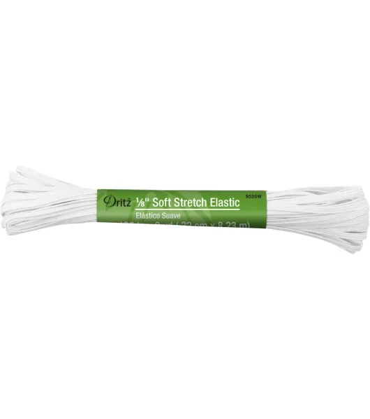 Dritz Beading Cord Elastic 4Yd-White