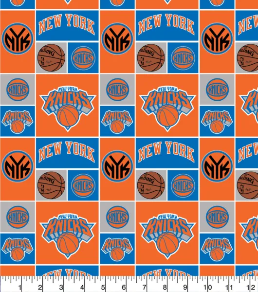 New York Knicks Cotton Fabric Patch by Joann