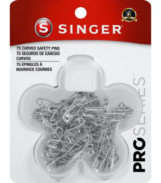 Dritz 1-1/16 Curved Safety Pins