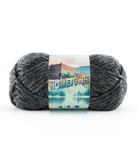 Lion Brand Hometown USA Yarn - Springfield Silver