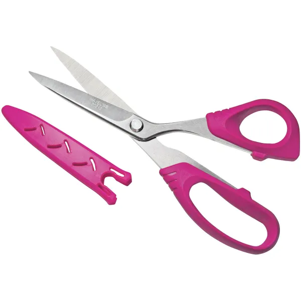 8-1/2 Left Hand Singer Scissors with Comfort Handle, Serrated blades