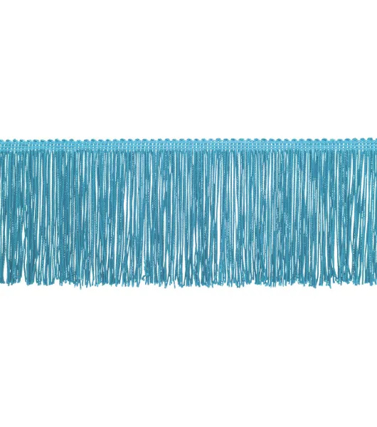 Simplicity Fringe Trim 4’’ Turquoise