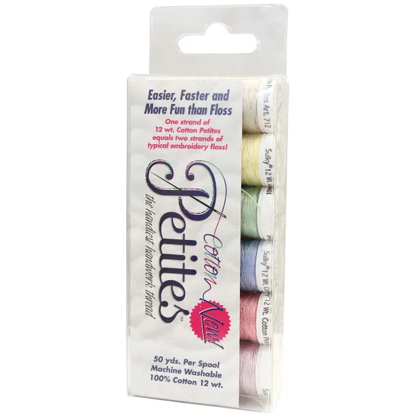 Sulky Cotton Petites 12 Wt 6 Count Embroidery Thread Rosewood