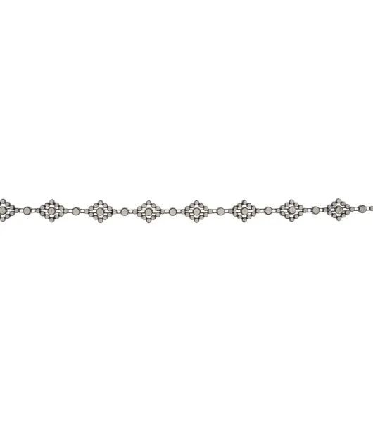 Simplicity Diamond Rhinestone Chain Trim Black & Crystal by Joann