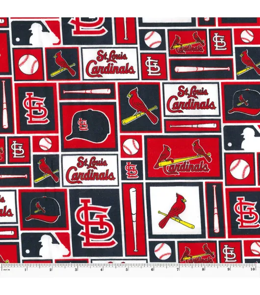 Cardinals Cotton Fabric 