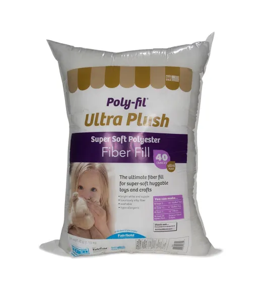 Poly-Fil Ultra Plush Fiber Fill from Fairfield 40oz bag by Poly-Fil