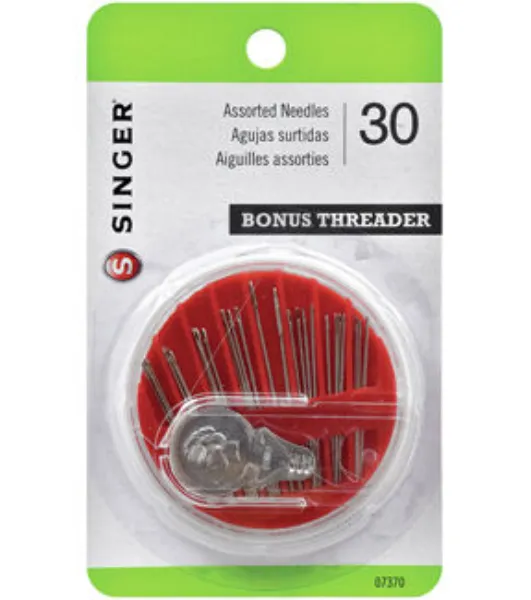 Singer Needle Threader Assistant With Bonus Sewing Thread And Hand