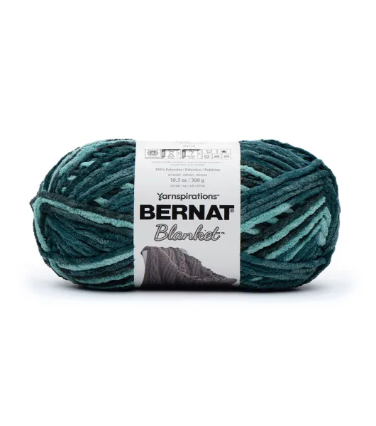 Lot of 4 - Yarnspirations Bernat Blanket Brights Yarn, 10.5oz 220yds -  Dutch Goat