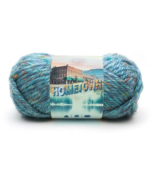 Lion Brand Hometown USA Yarn - San Diego Navy