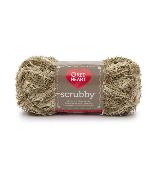 2 Pack Red Heart Scrubby Yarn in Color Capri –