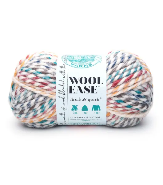  Lion Brand Yarn Wool-Ease Thick & Quick Bulky Yarn
