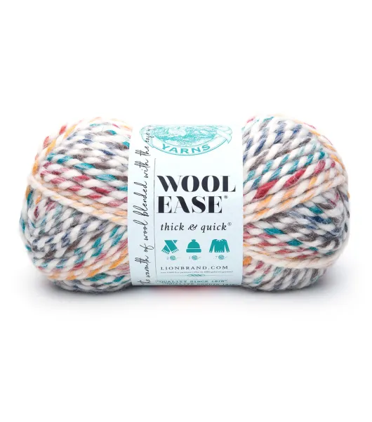 Wool-Ease Yarn - Oatmeal  Lion brand wool ease, Yarn, Lion brand yarn