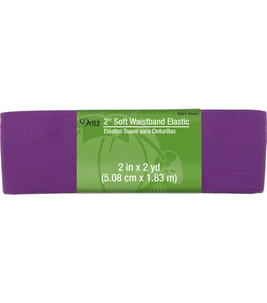 Dritz 1 1/2 Heavy Waistband Elastic, 1.25 yd. 