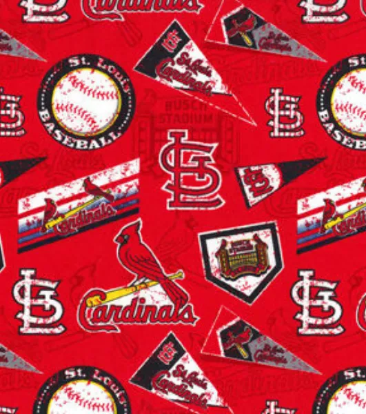 Fabric Traditions Cooperstown Saint Louis Cardinals Cotton Fabric by Fabric  Traditions | Joann x Ribblr