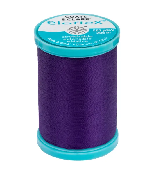 White - Eloflex Stretch Thread 225yd - Coats