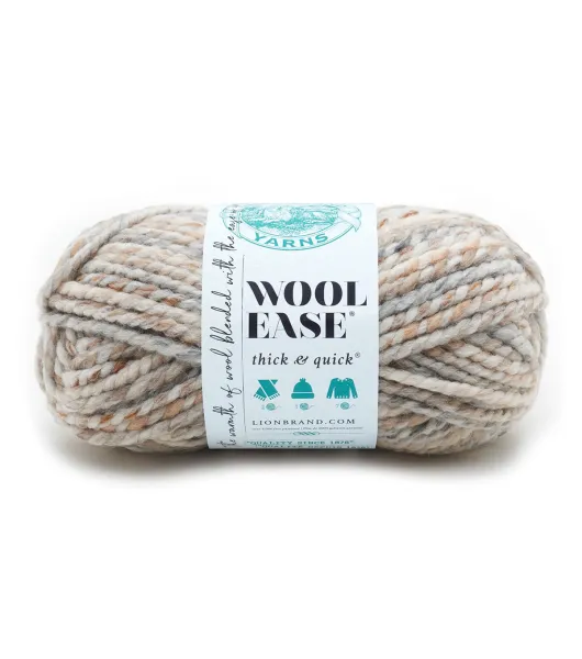 Lion Brand Wool-Ease Yarn - Wheat