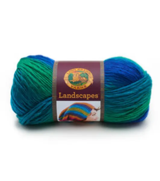 Review of Lion Brand Landscapes Yarn 