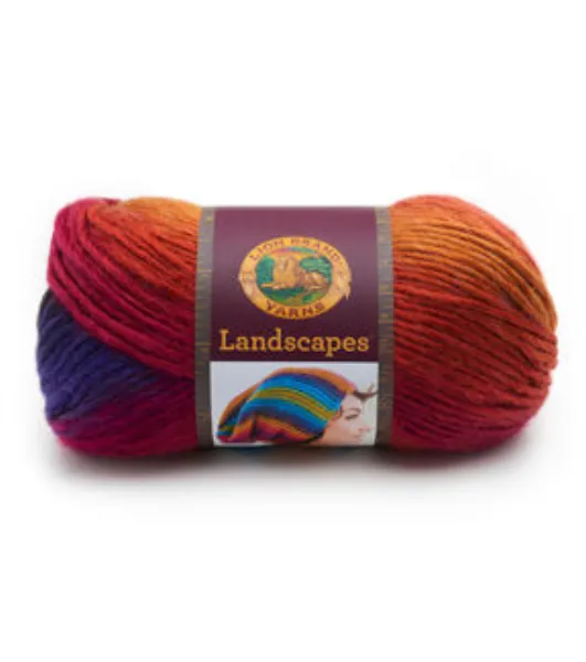 Review of Lion Brand Landscapes Yarn 